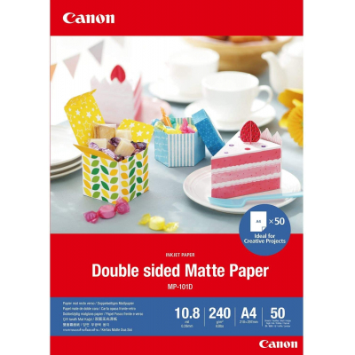 

Бумага Canon A4 Double Sided Matte PaperMP-101 50sh (4076C005)