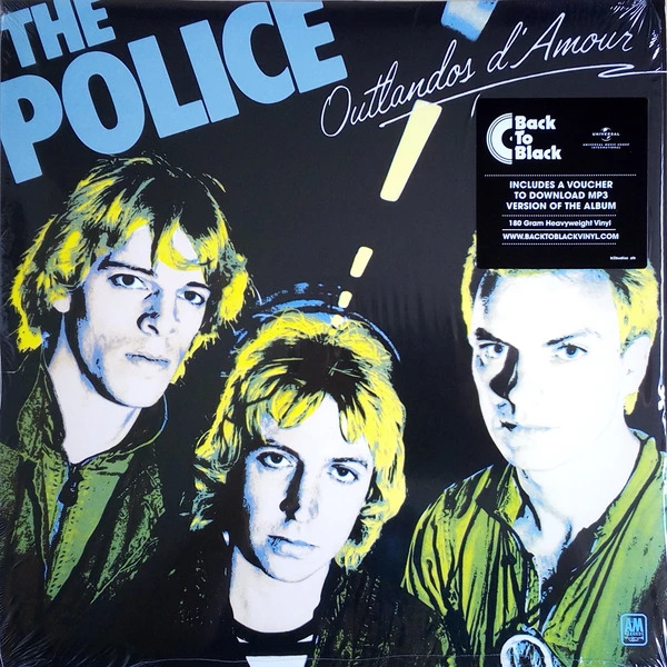 

Виниловая пластинка THE POLICE OUTLANDOS D'AMOUR (EAN 0082839475310)
