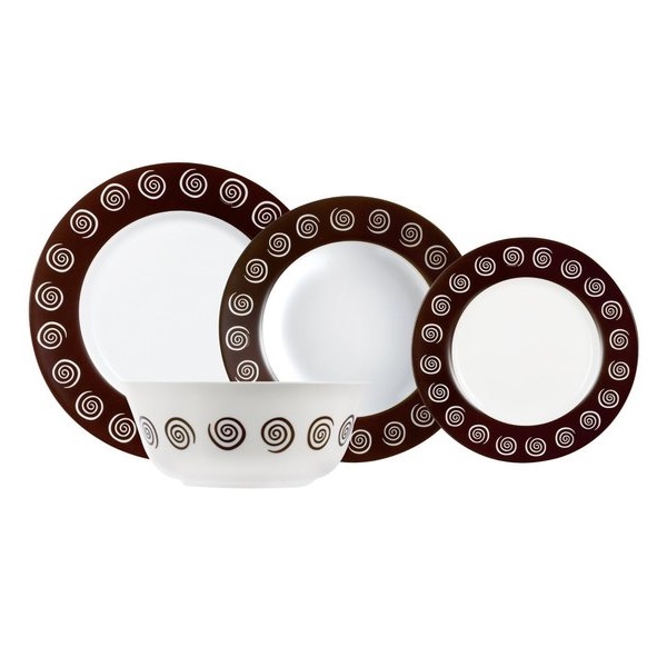 

Сервиз столовый Luminarc Sirocco Brown N4867 (19 пр)