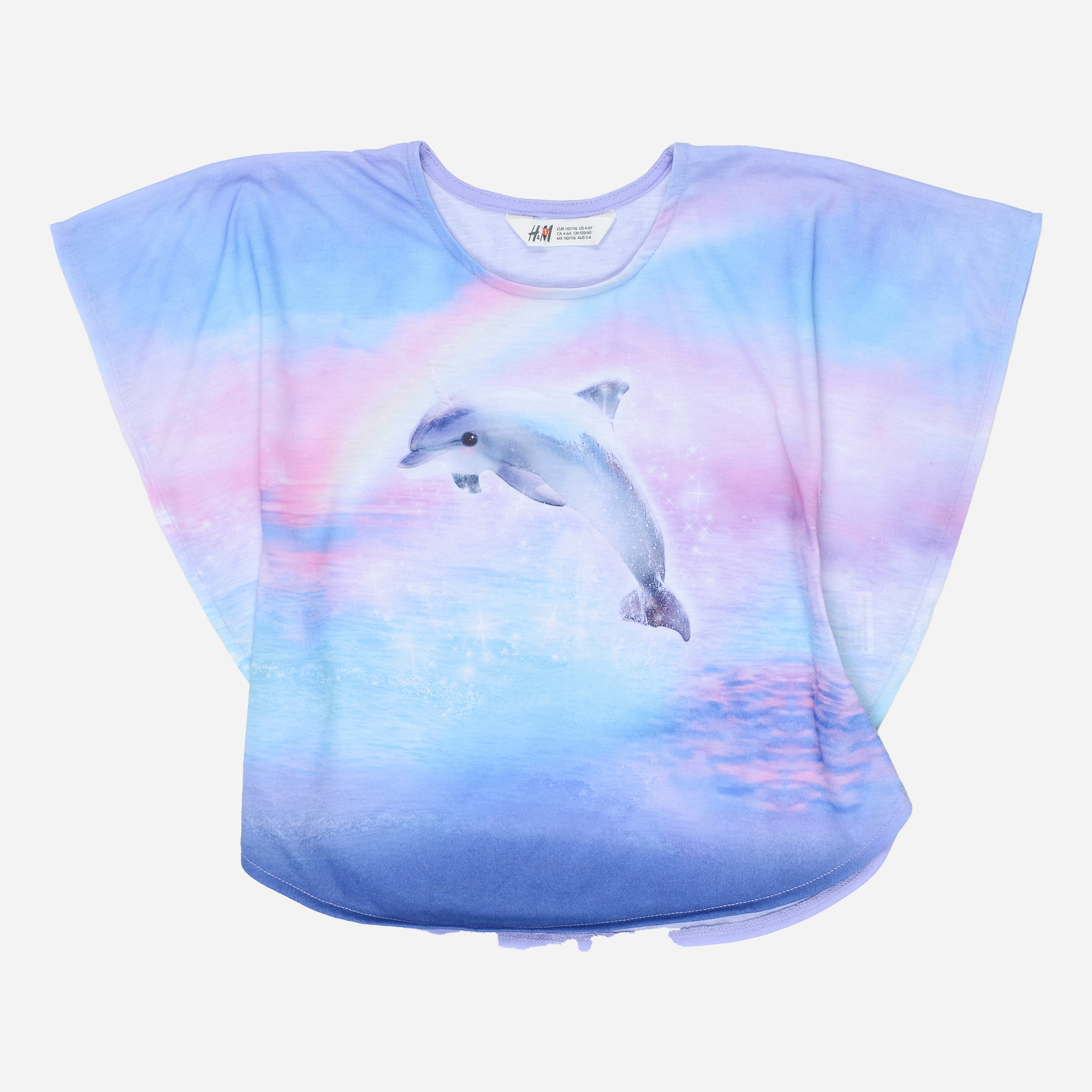 

Футболка H&M 203-521474 98-104 см Фиолетовая