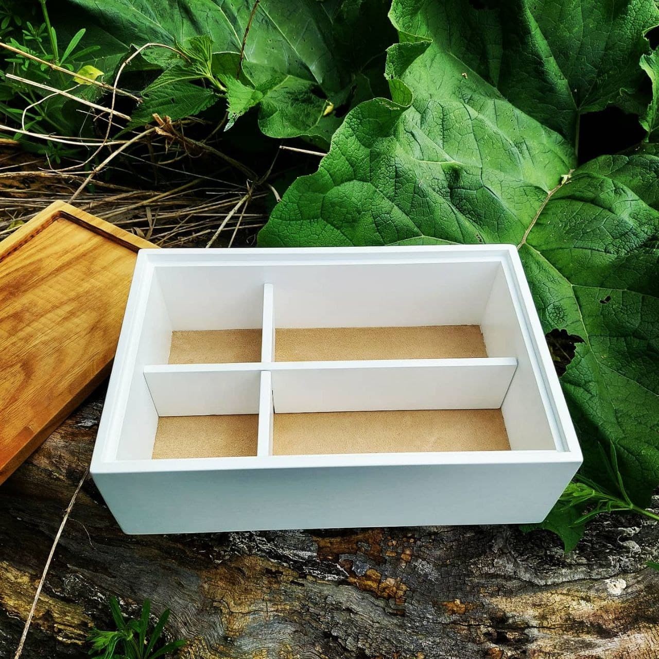 

Шкатулка для украшений Wooden Organizer, М2,16*25*9 см