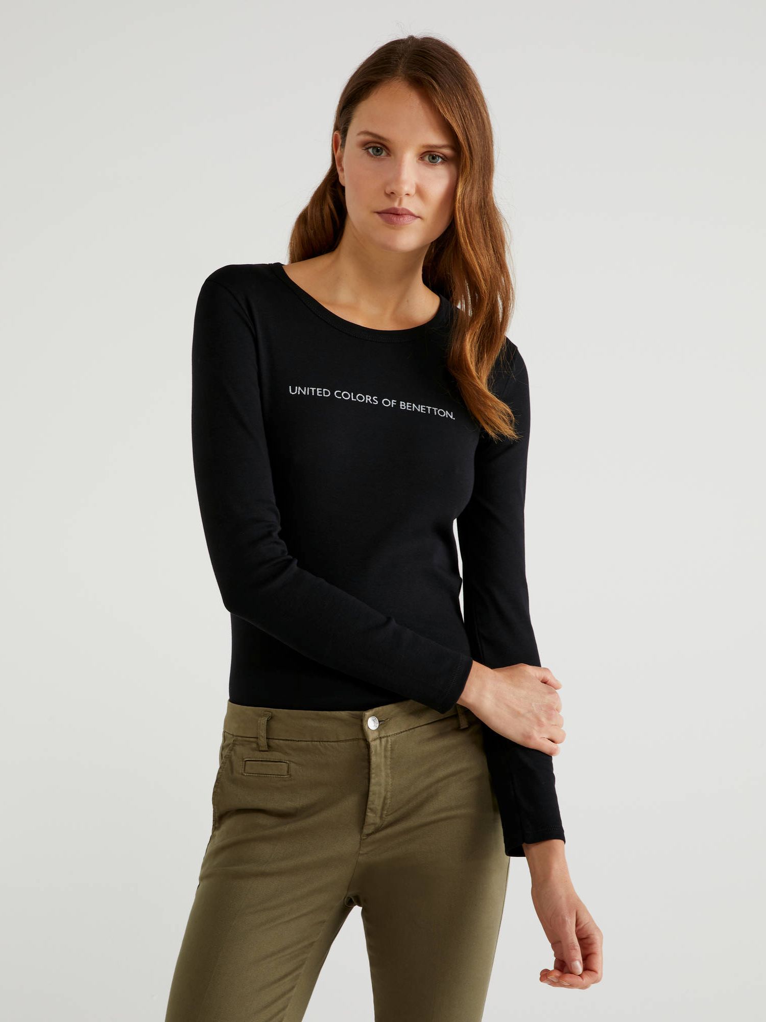 

Лонгслив United Colors of Benetton 3GA2E16G0-100, Лонгслив United Colors of Benetton 3GA2E16G0-100 XL