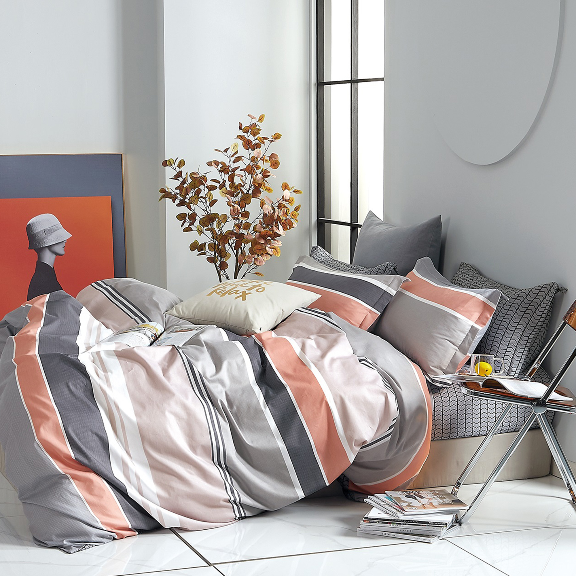 

Комплект постельного белья Home Line №05-086 Мельбурн Семейный