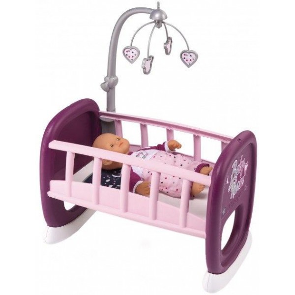 

Кроватка для куклы с каруселью Smoby Baby Nurse