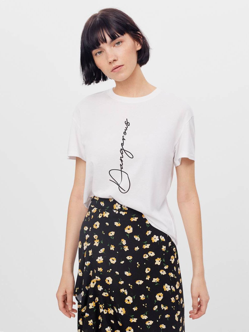 

Футболка Bershka 2251/987/250 S Белая