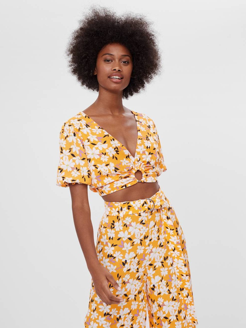 

Топ Bershka 5781/168/615  Оранжевый, Топ Bershka 5781/168/615 L Оранжевый