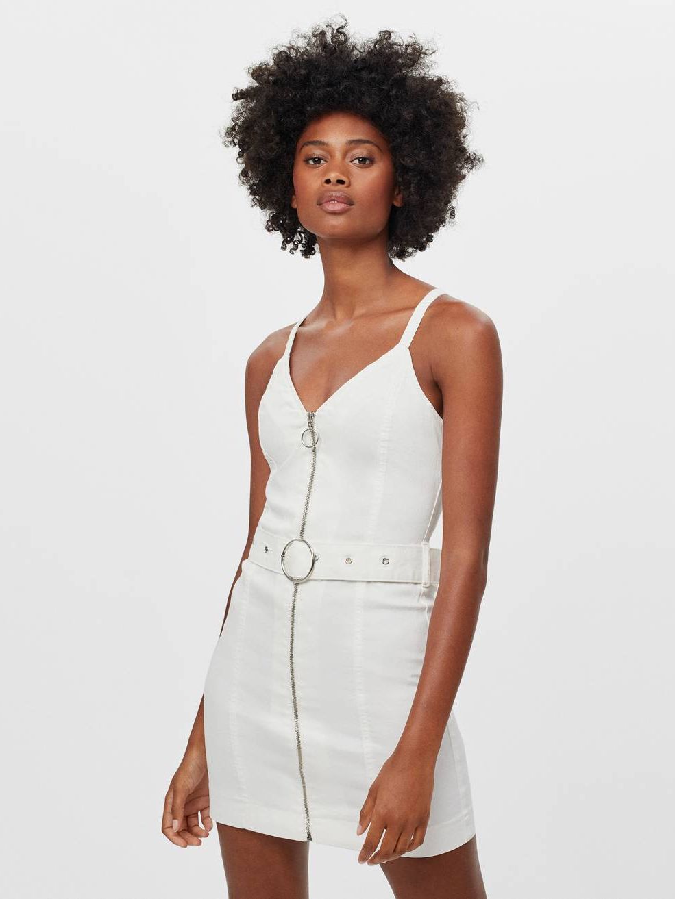 

Платье Bershka 0527/168/251  Белое, Платье Bershka 0527/168/251 XS Белое