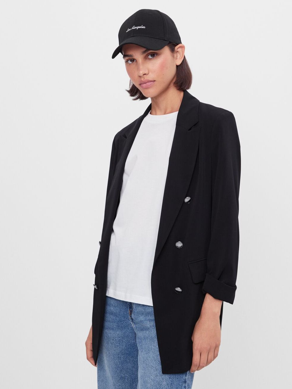 

Жакет Bershka 0976/085/800 S Черный