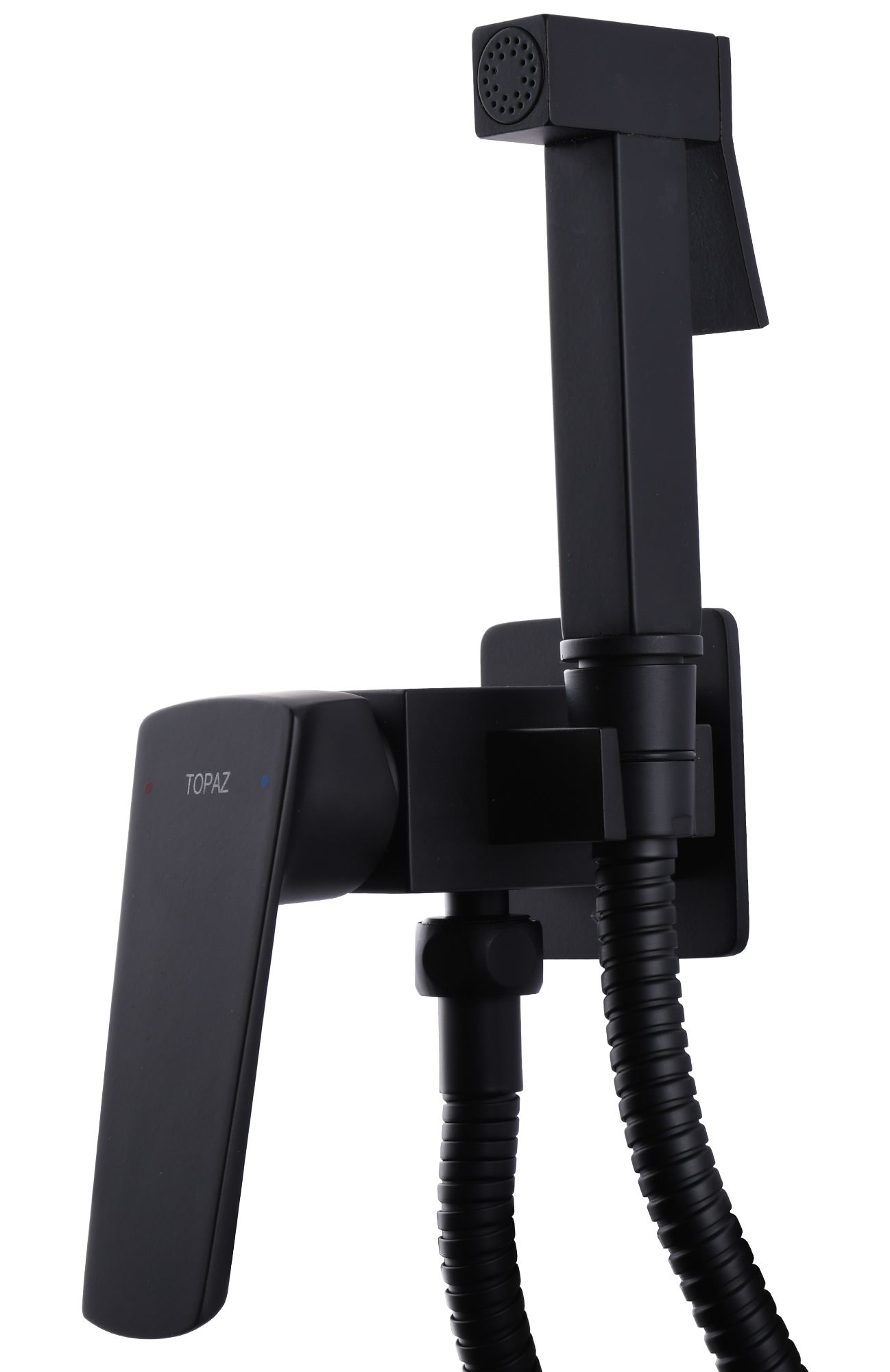 

Смеситель гигиенический LEXI TL 21106-H57-BL TOPAZ Черный (000020990)