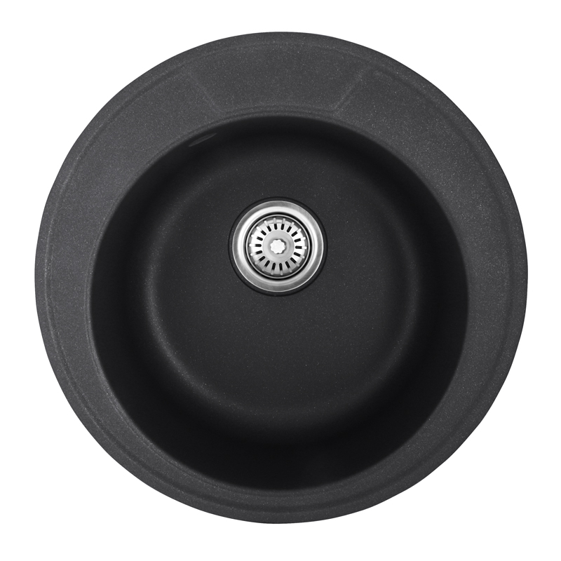 

Мойка кухонная HB8301-G228 GRAY HB0972 HAIBA 490 Серый (HB0972)