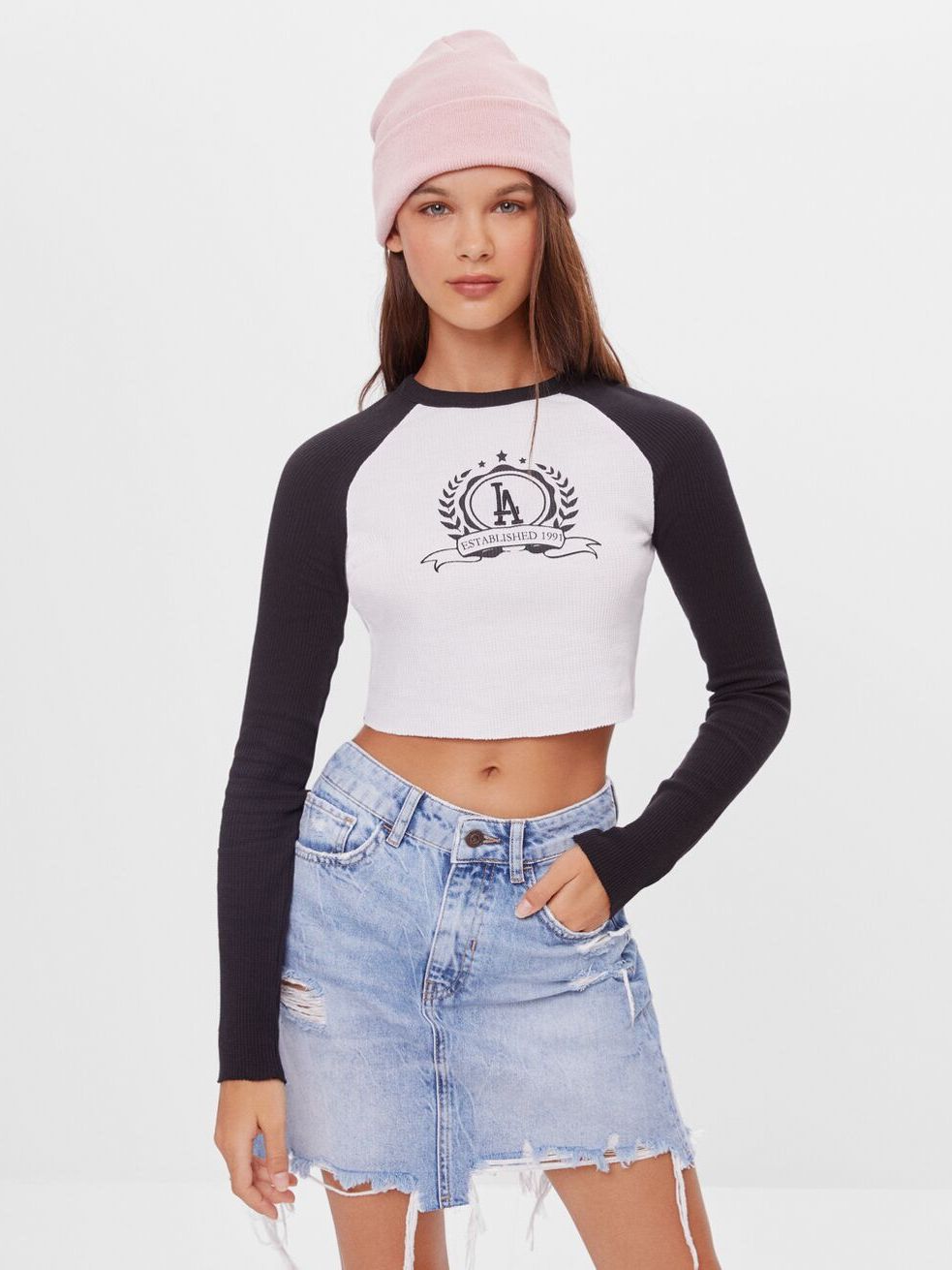 

Топ Bershka 7565/660/800 M Черный