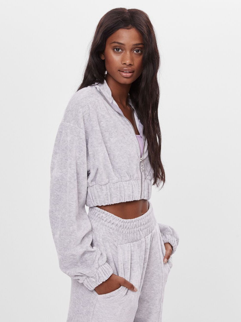 

Толстовка Bershka 6708/831/812 M Серая