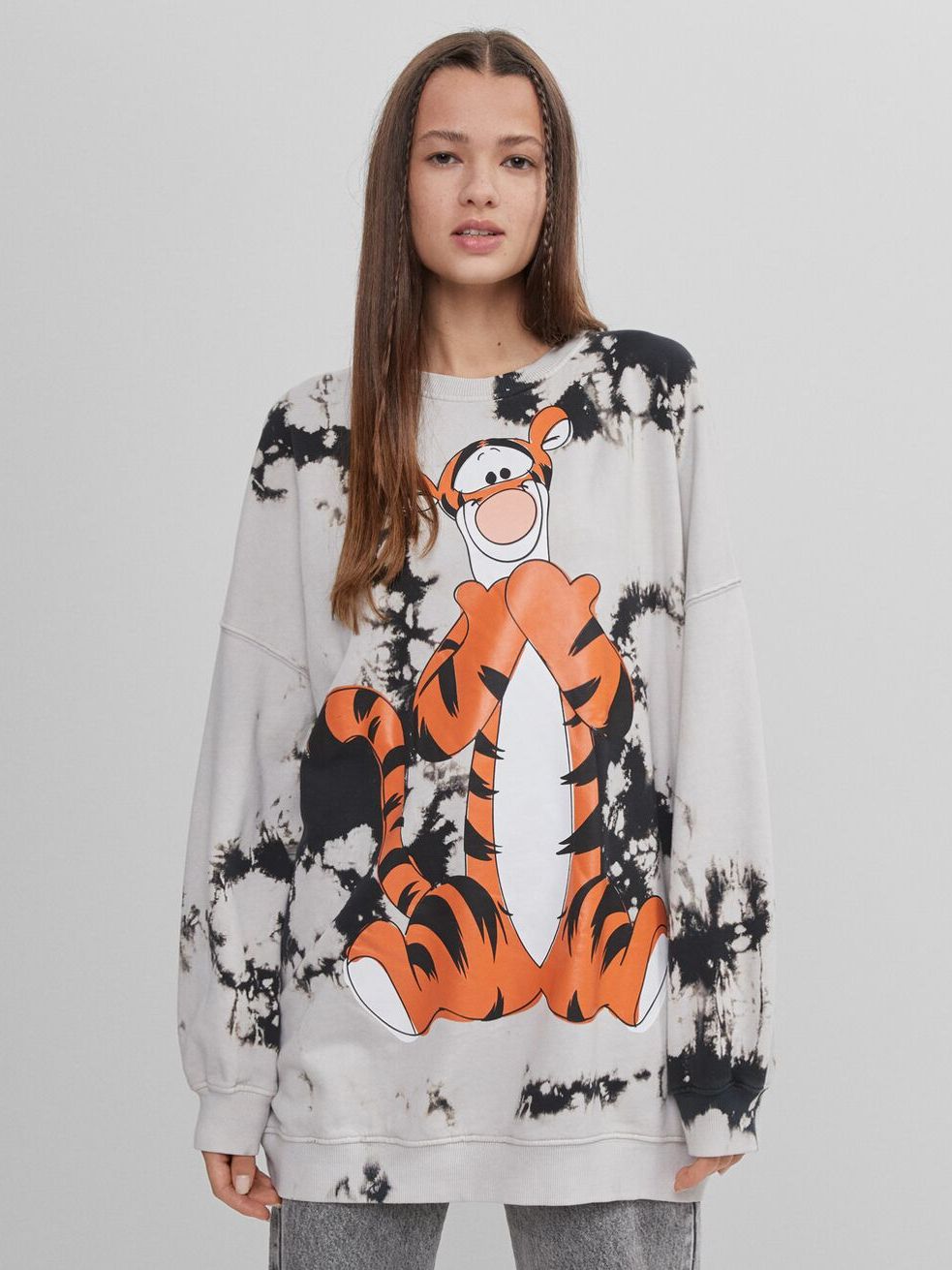 

Свитшот Bershka 6856/813/800 L Серый