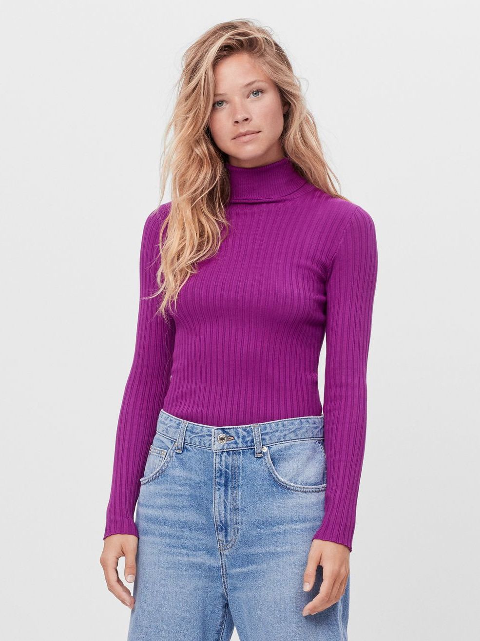 

Гольф Bershka 6909/645/608 XS Фуксия