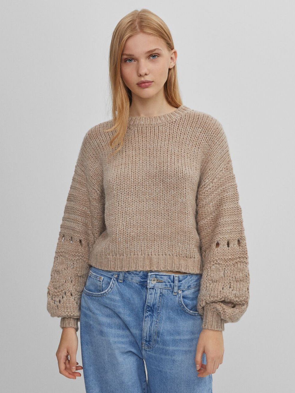 

Свитер Bershka 6937/686/754 L Капучино