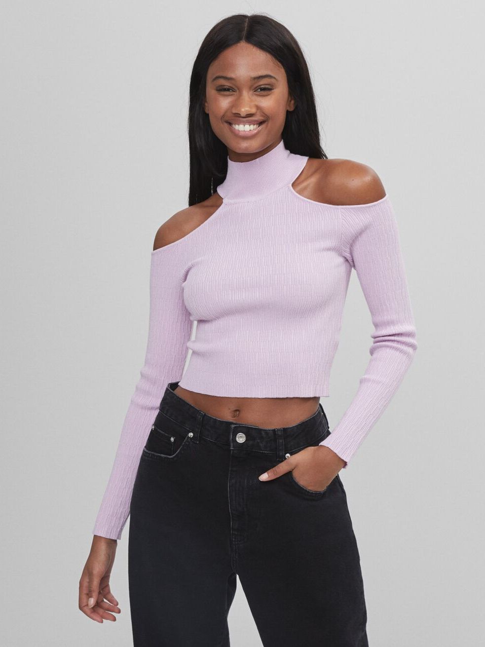 

Топ Bershka 6942/653/612 S Лиловый