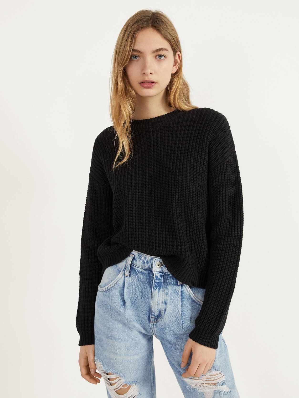 

Джемпер Bershka 1779/645/800 S Черный