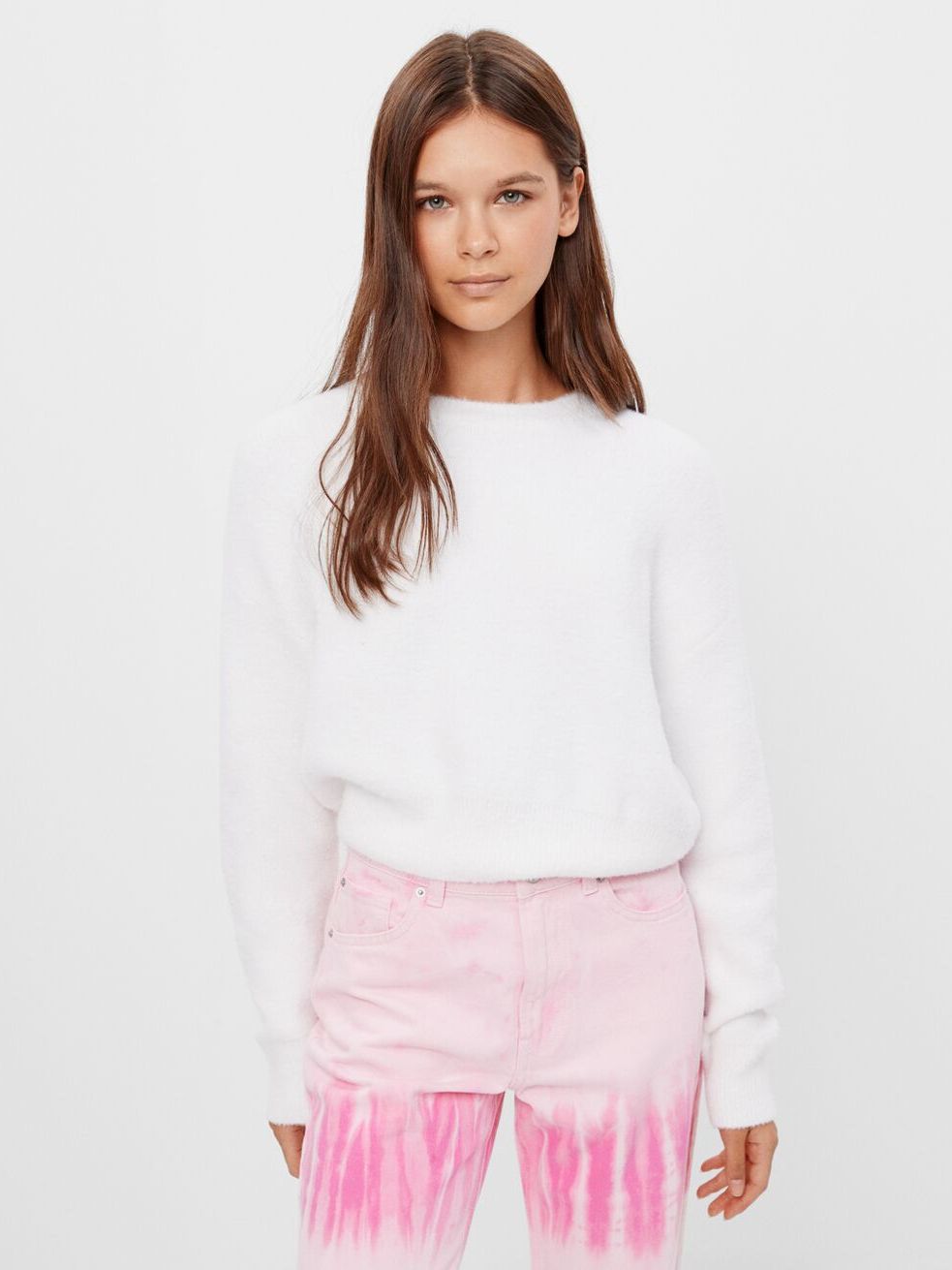 

Джемпер Bershka 7094/686/250 M Белый