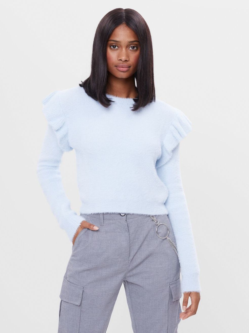 

Джемпер Bershka 7098/512/106 XS Голубой