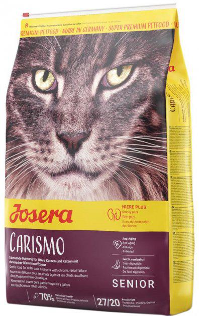 

Сухой корм (Йозера) Josera Cat Carismo 2 кг для пожилых кошек и котов и при почечной недостаточности