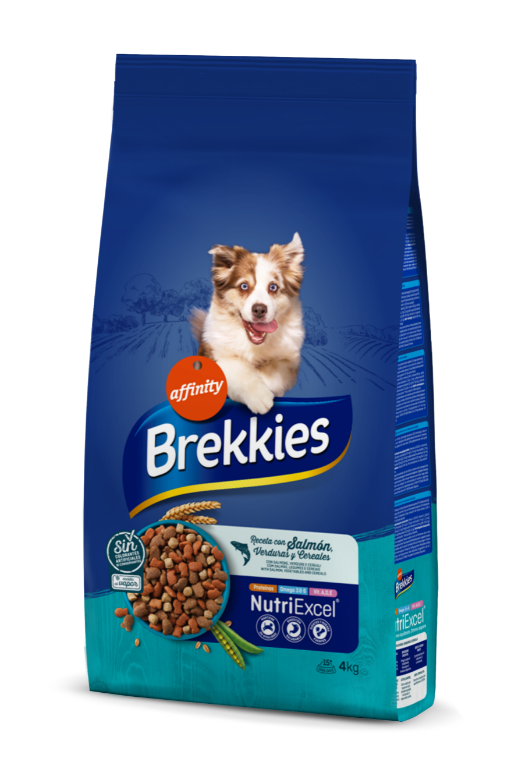 

Сухой корм для собак Brekkies Dog Fish 4 кг. с лососем, тунцом и овощами.