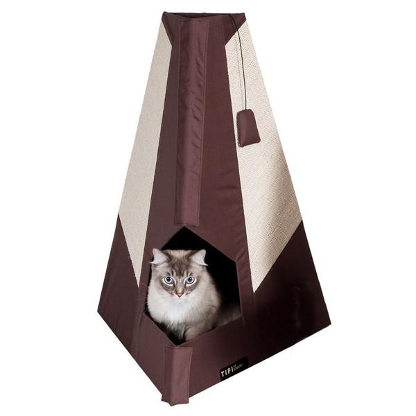 

Flamingo Tipi Scratching Board ФЛАМИНГО ТИПИ домик-когтеточка для котов. 60х80 см