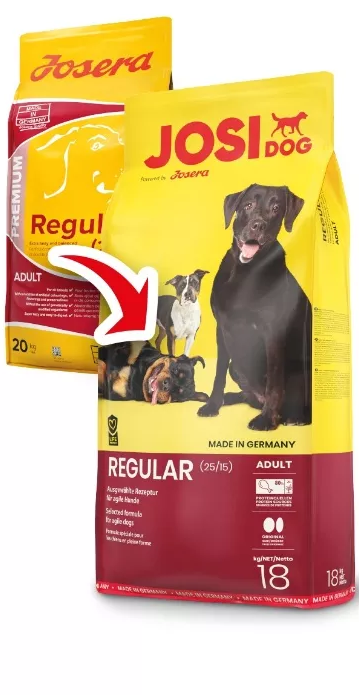 

Сухой корм Josi Dog Regular 18 кг для взрослых собак