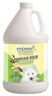 

Шампунь увлажняющий Espree Vanilla Silk Shampoo для собак и кошек 3,79 л