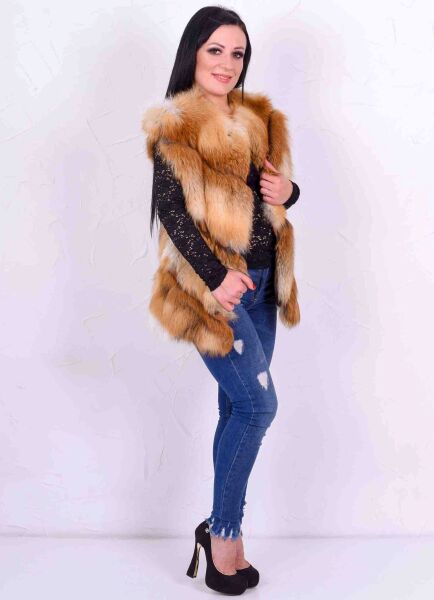 

Жилетка BG-Furs из меха лисы  Золотистая (Р-Ж-Л-10/3, Жилетка BG-Furs из меха лисы 44 Золотистая (Р-Ж-Л-10/3-44)