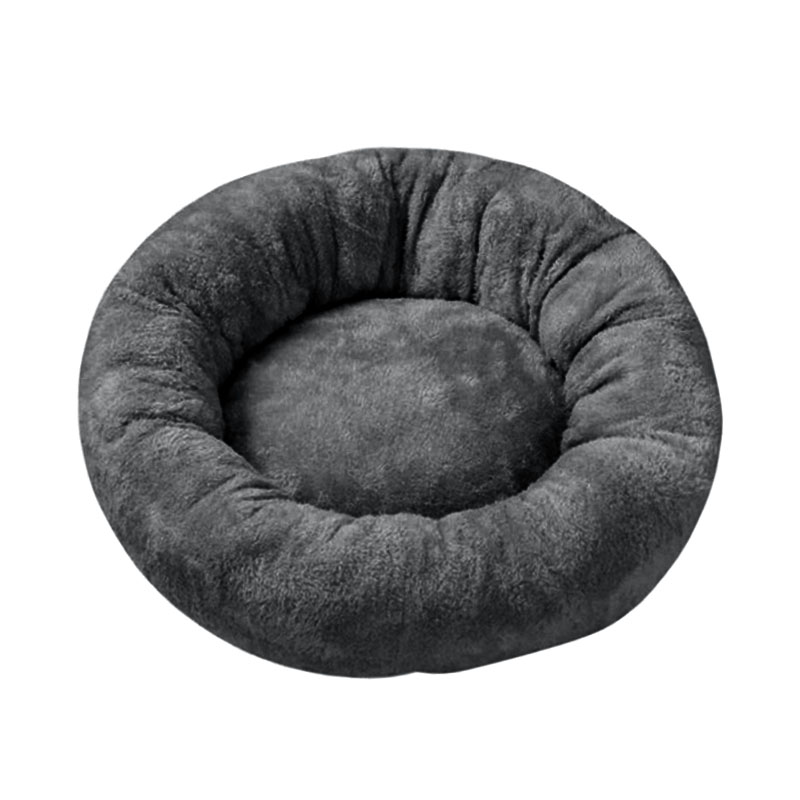 

Лежак для котов собак круглый Taotaopets 577701 Dark Grey L 50 см