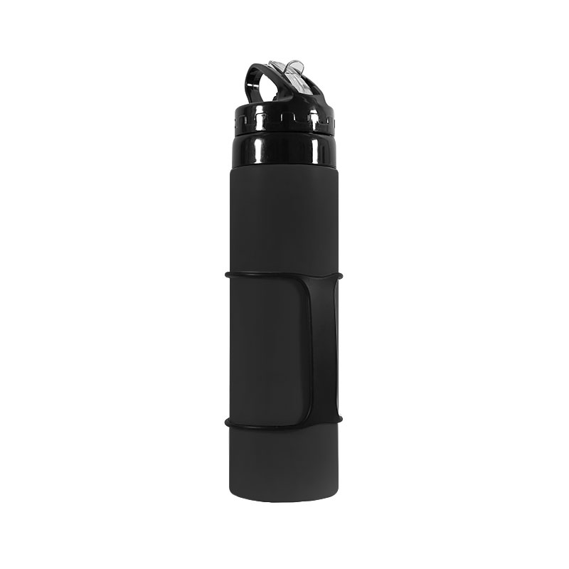 

Складная силиконовая бутылка CUMENSS Black 600 мл