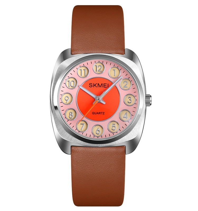 

Женские часы Skmei Q029 brown