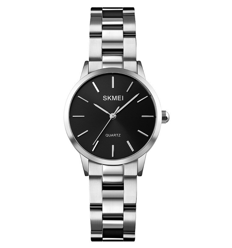 

Женские часы Skmei 1695 black черный циферблат