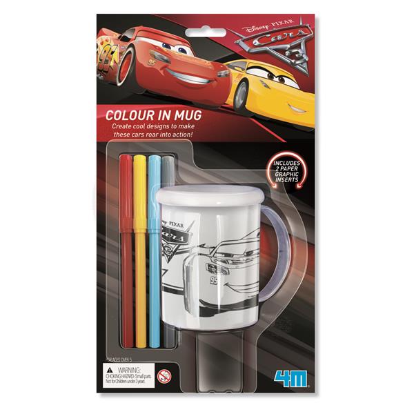 

Розфарбуй чашку Тачки Disney 4M (00-06208)