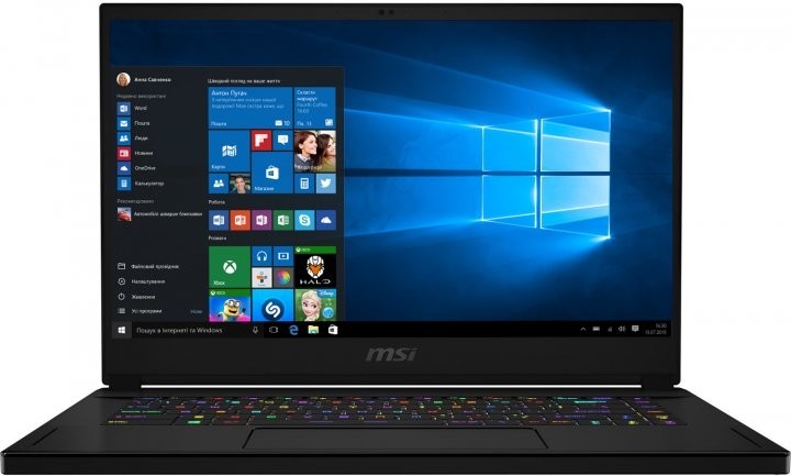 Ноутбук MSI GS66 Stealth 10UG (GS6610UG-075US) Core Black