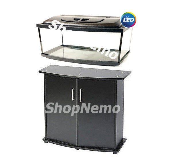

Аквариумный комплект ZooCool Neon LUX Led ОВАЛ 800-350-600 мм (168л) 8мм