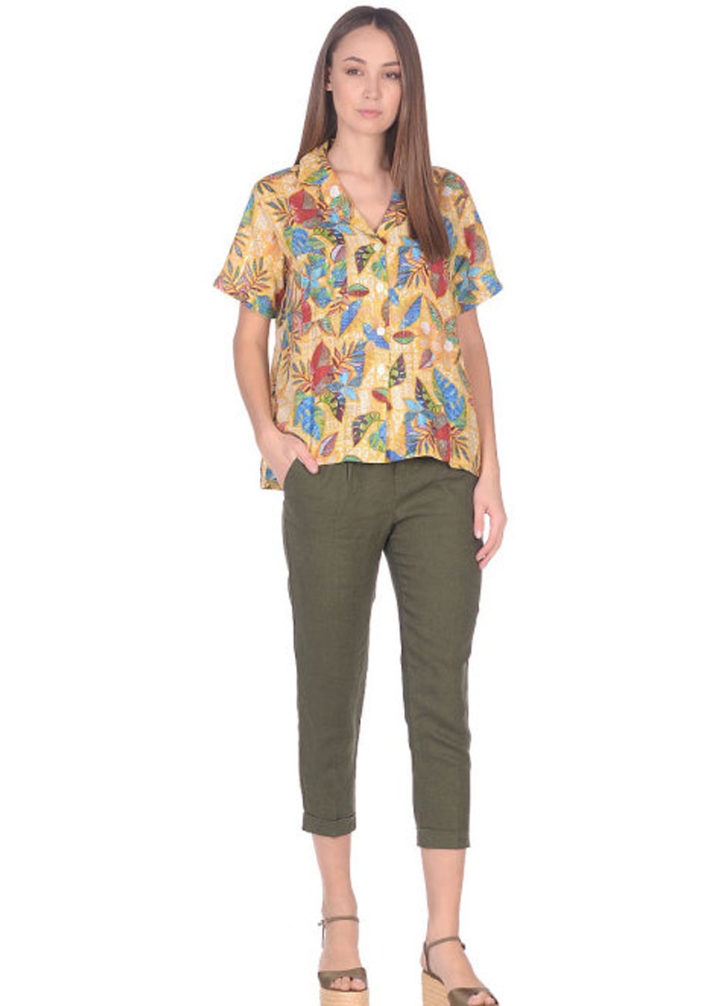 

Блуза United Colors of Benetton BEN32082 XS желтый -COPY-