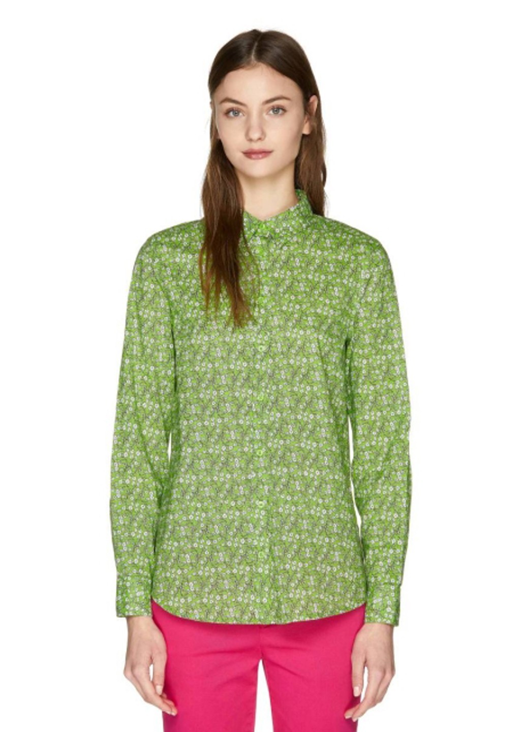 

Рубашка United Colors of Benetton BEN32037 S зеленый