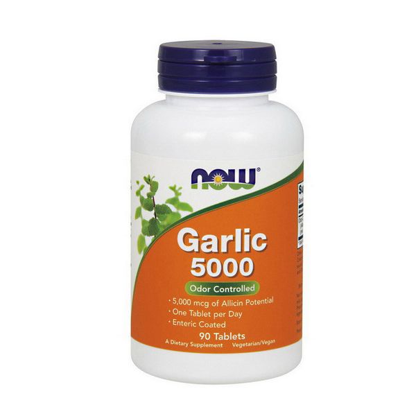 

Экстракт чеснока NOW Garlic (90 таб) нау фудс