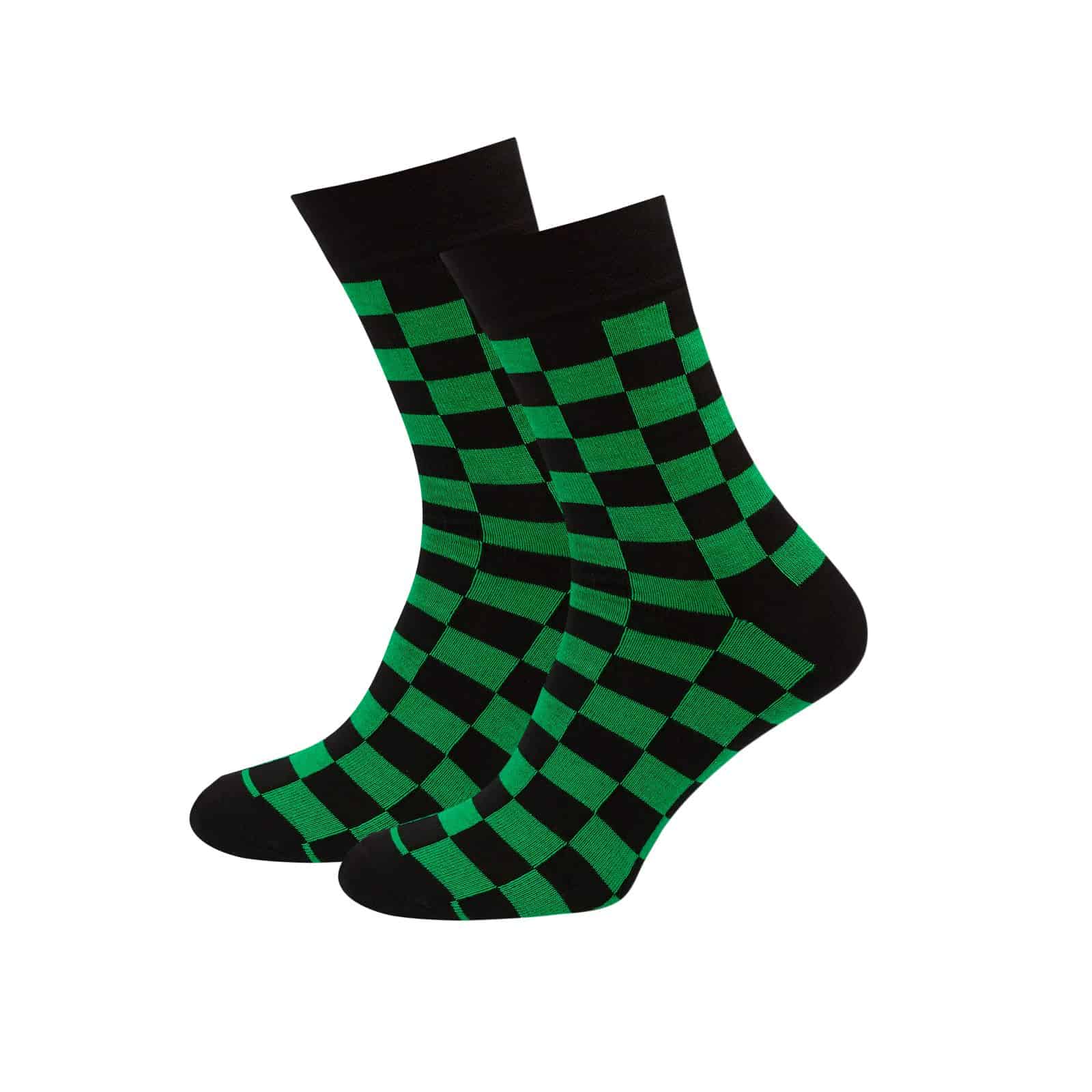 

Шкарпетки NS Socks Black-Green Cube Socks NS Teens 35-37 Чорно-Зелені