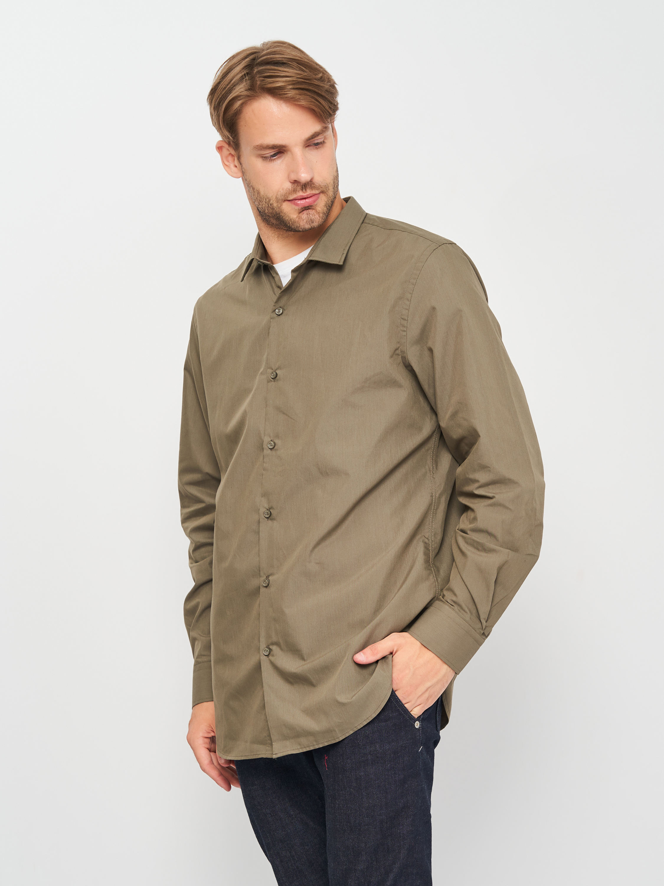 

Рубашка Koton 9KAM69819VW-890 XS Khaki