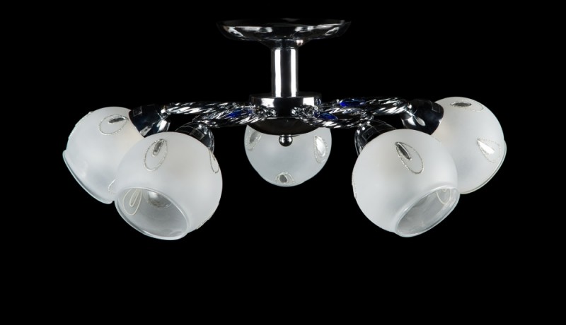 

Люстра с плафонами Ray L82037/5 (CR) (AN001484)