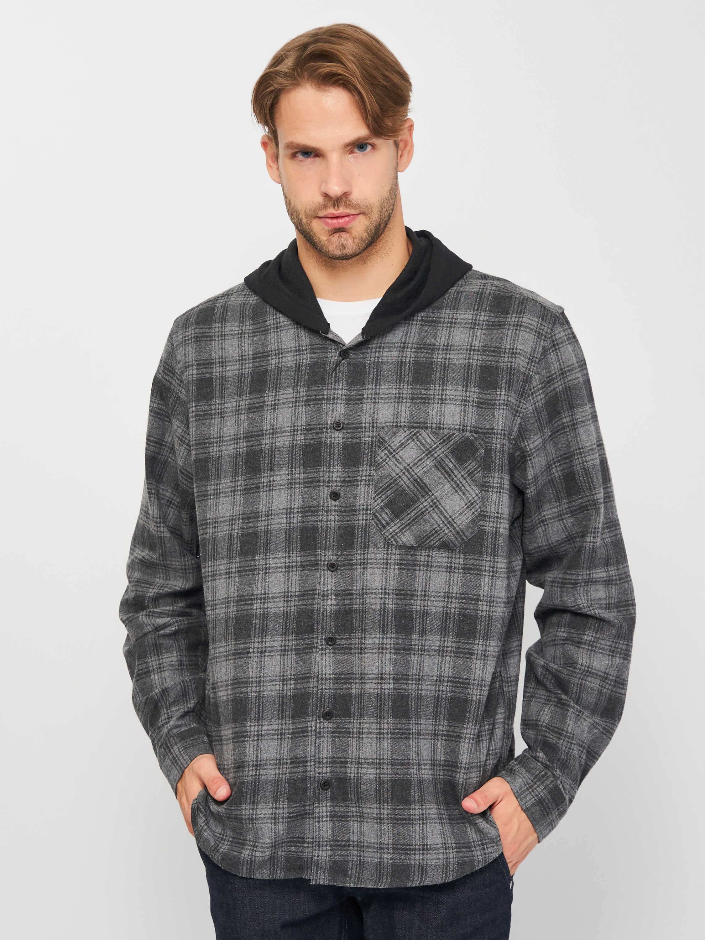 

Рубашка Koton 0KAM61120BW-04F XL Grey Design