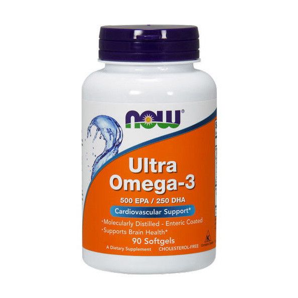 

Ультра Омега 3 Now Foods Ultra Omega-3 90 капсул