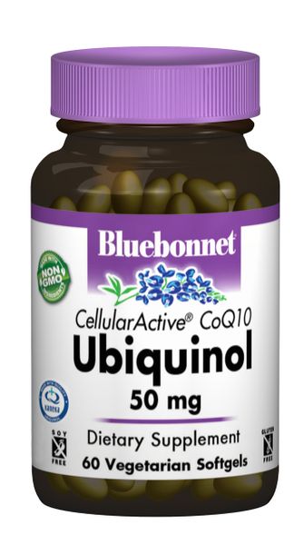 

Убихинол 50мг Cellular Active Bluebonnet Nutrition 60 желатиновых капсул