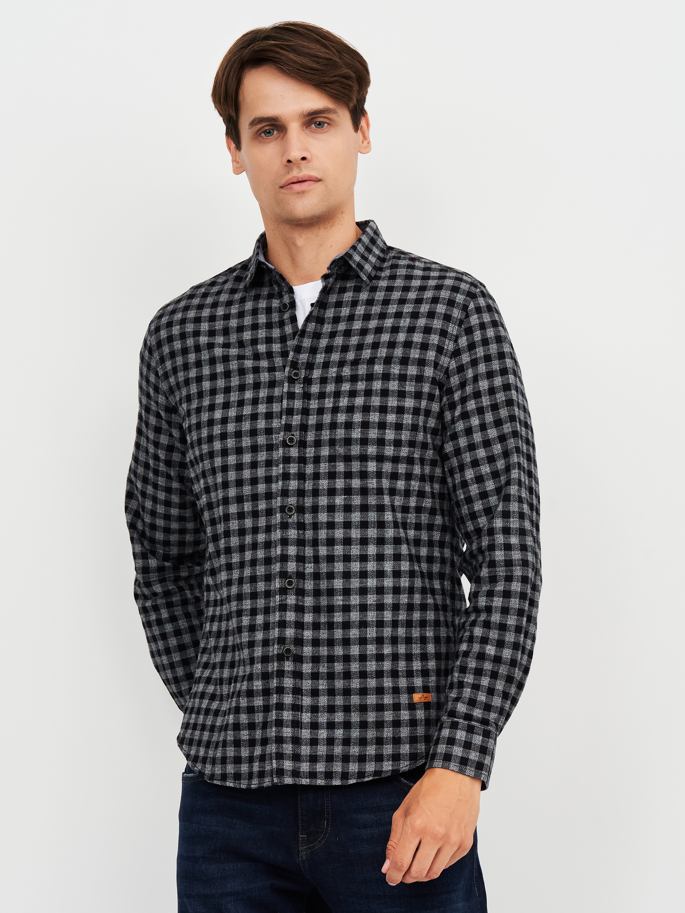 

Рубашка Koton 9KAM61510LW-01T S Black Check