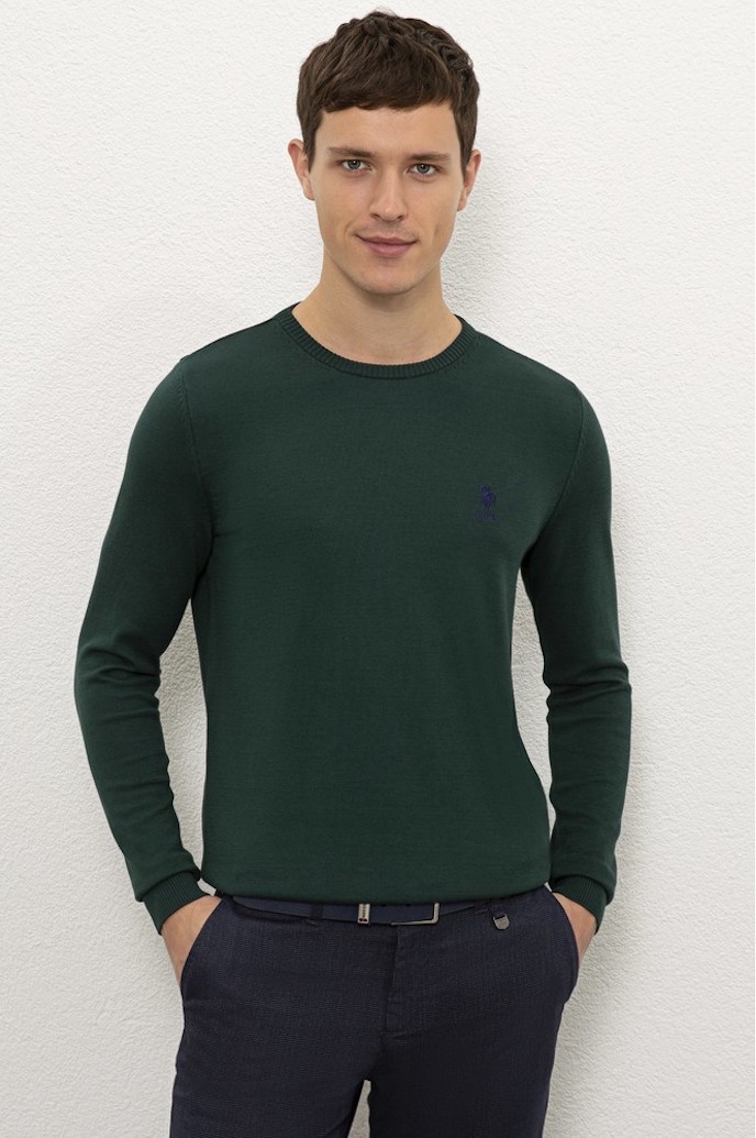 

Свитер мужской U.S. Polo Assn. Темно-зеленый  (1080061 VR054, Свитер мужской U.S. Polo Assn. Темно-зеленый 54 (1080061 VR054)