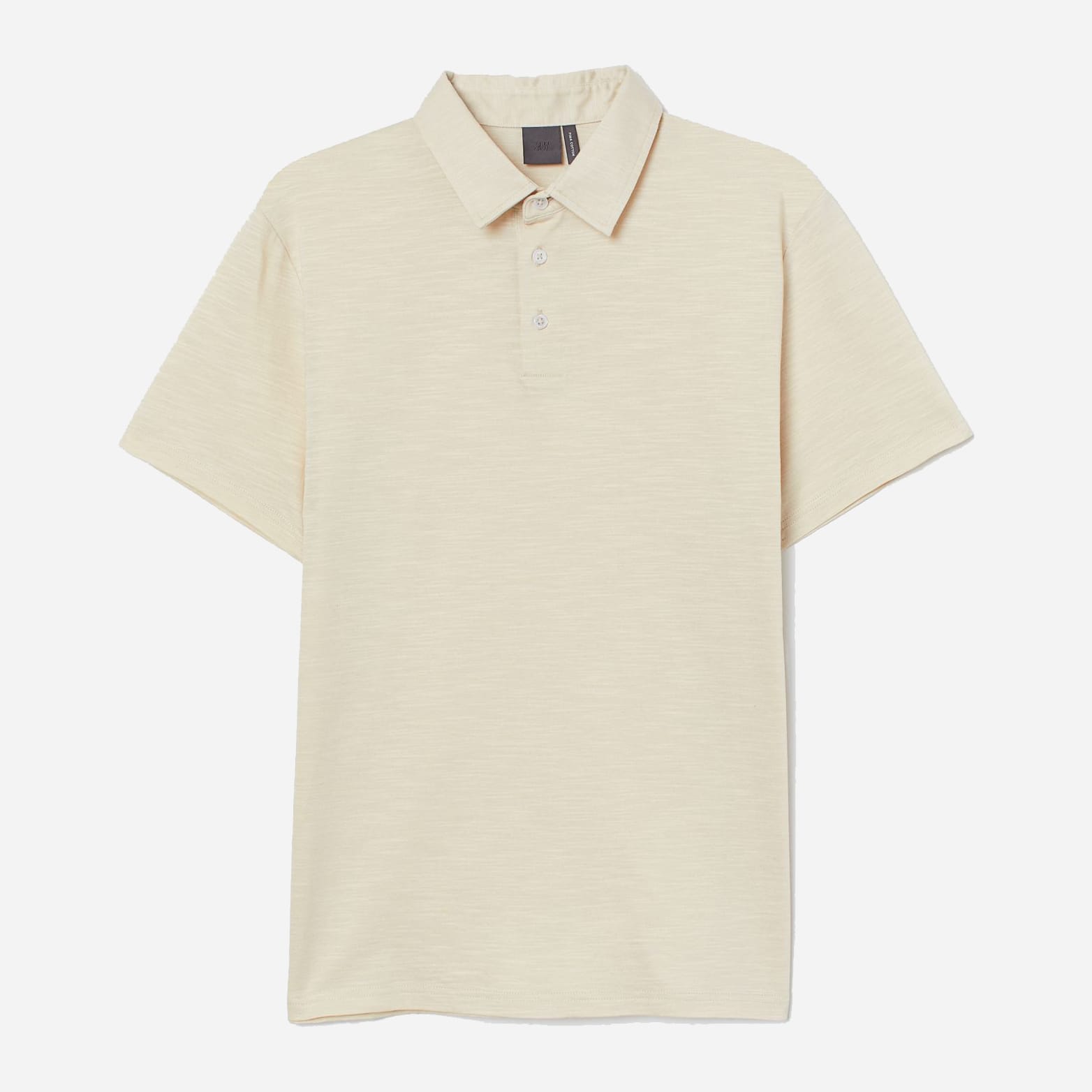 

Поло H&M 1507-8694981  Светло-бежевое, Поло H&M 1507-8694981 S Светло-бежевое