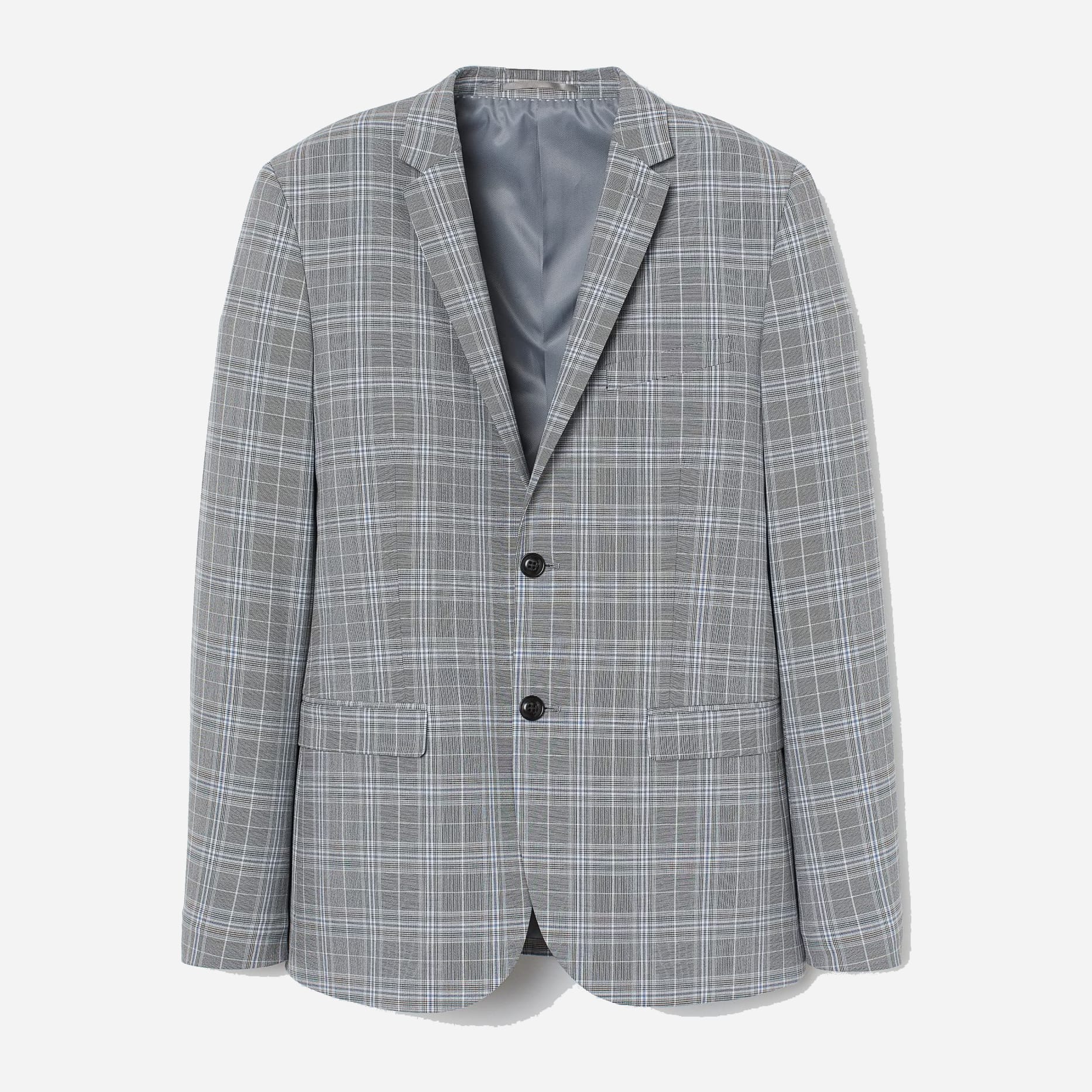 

Пиджак H&M 1703-7795901 52 Серый