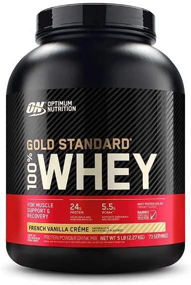 

Сывороточный протеин изолят Optimum Nutrition 100% Whey Gold Standard 2270 г Ваниль